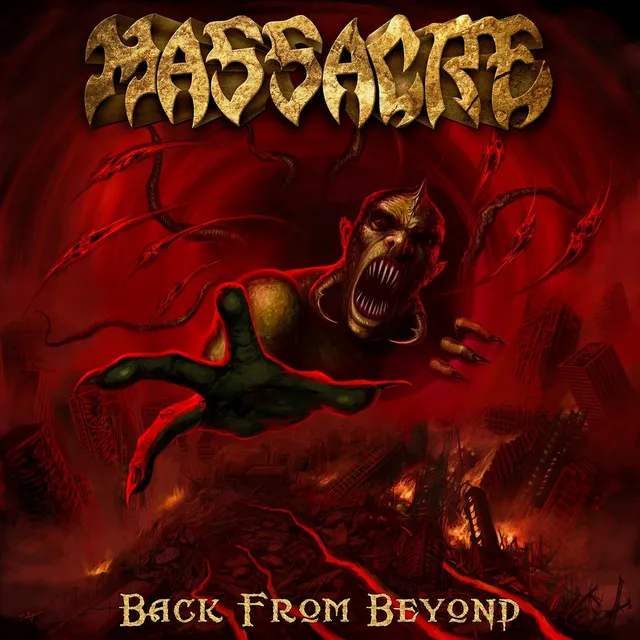 Massacre Back From Beyond LP rød vinyl