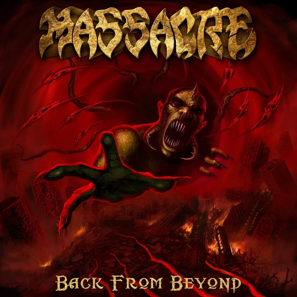 Massacre Back From Beyond LP rød vinyl
