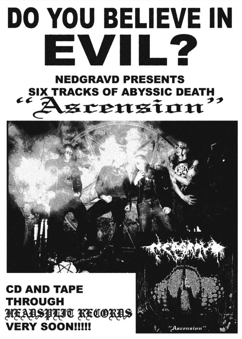 Nedgravd Ascension CD import