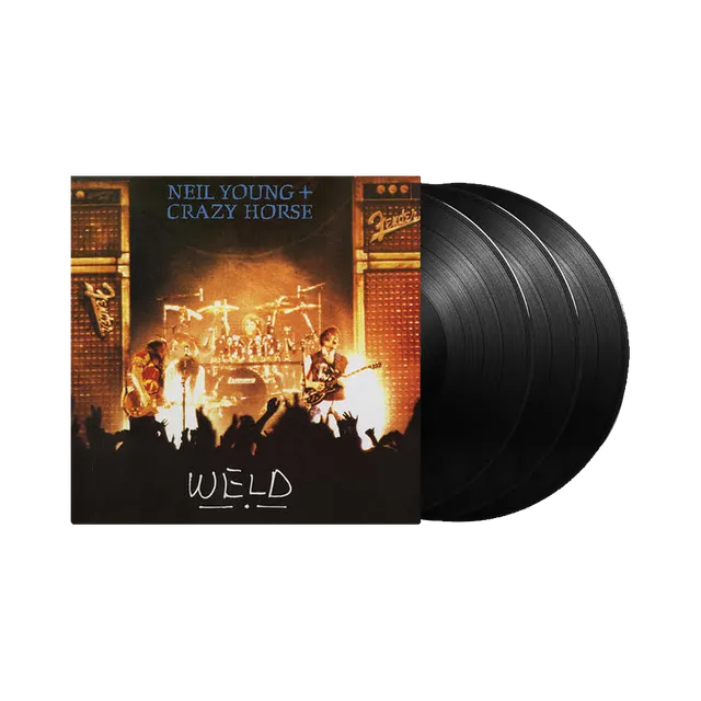 Neil Young Weld Live 3LP vinyl Crazy Horse