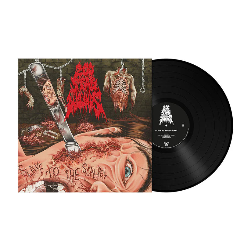 200 Stab Wounds Slave To The Scalpel LP svart vinyl