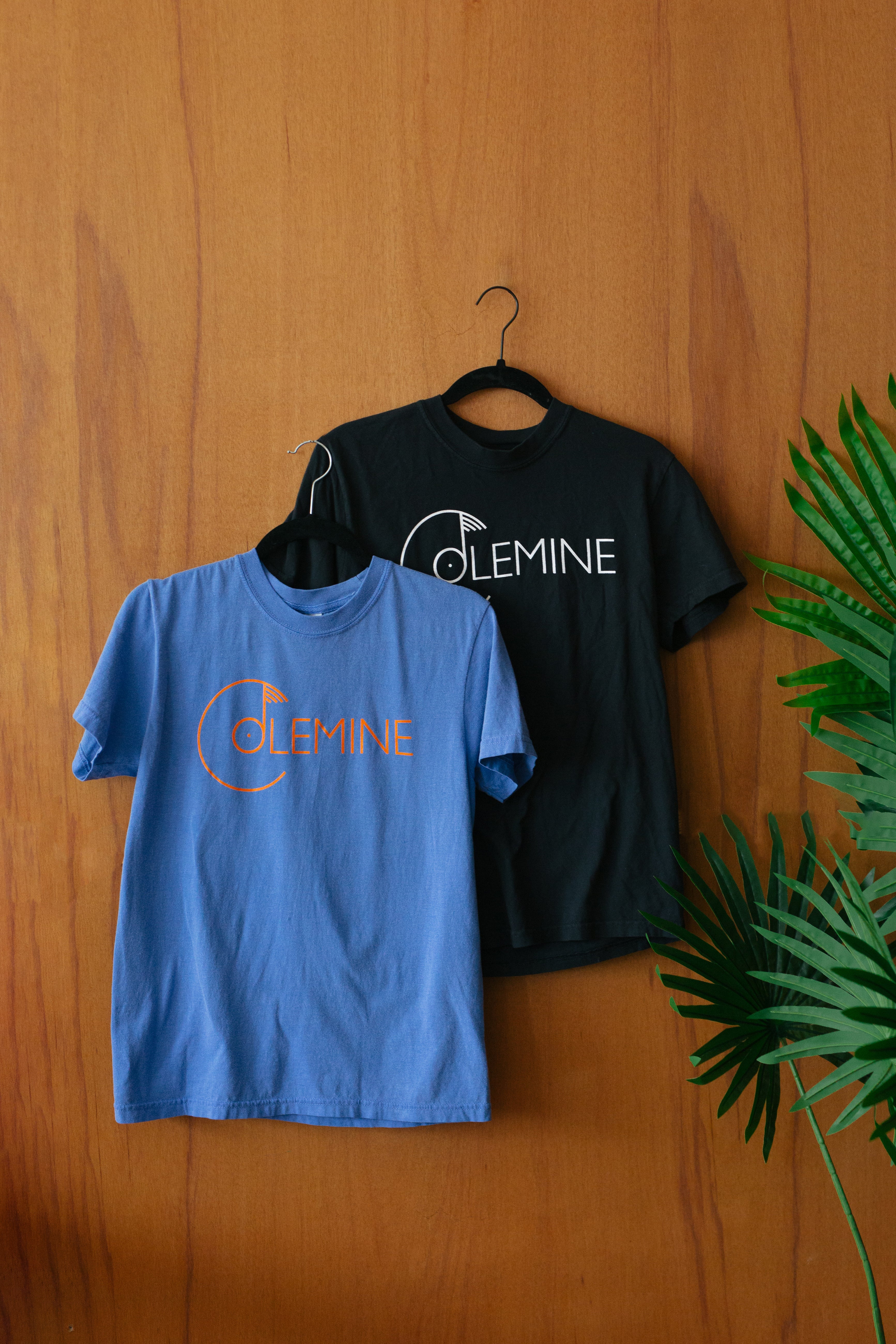 Colemine Logo t-skjorte svart bomull