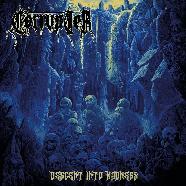 Corrupter Descent Into Madness CD death metal debut