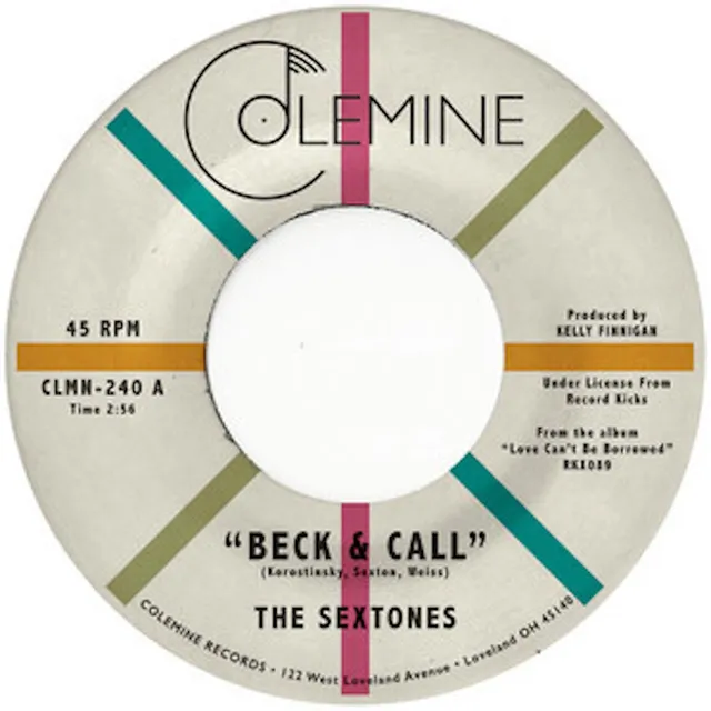 Colemine The Sextones Beck & Call vinylsingel rosa 70s-soul