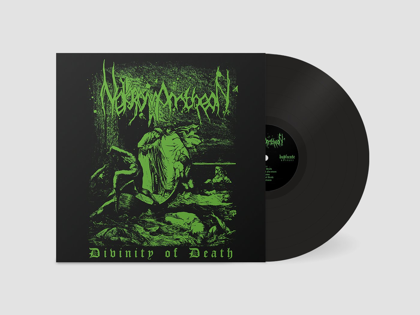 Nekromantheon Divinity Of Death LP vinyl svart