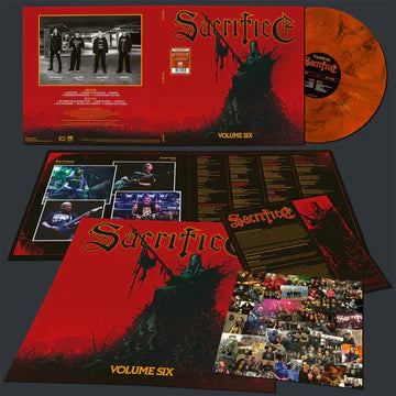 Sacrifice Volume Six LP marmor vinyl thrash metal