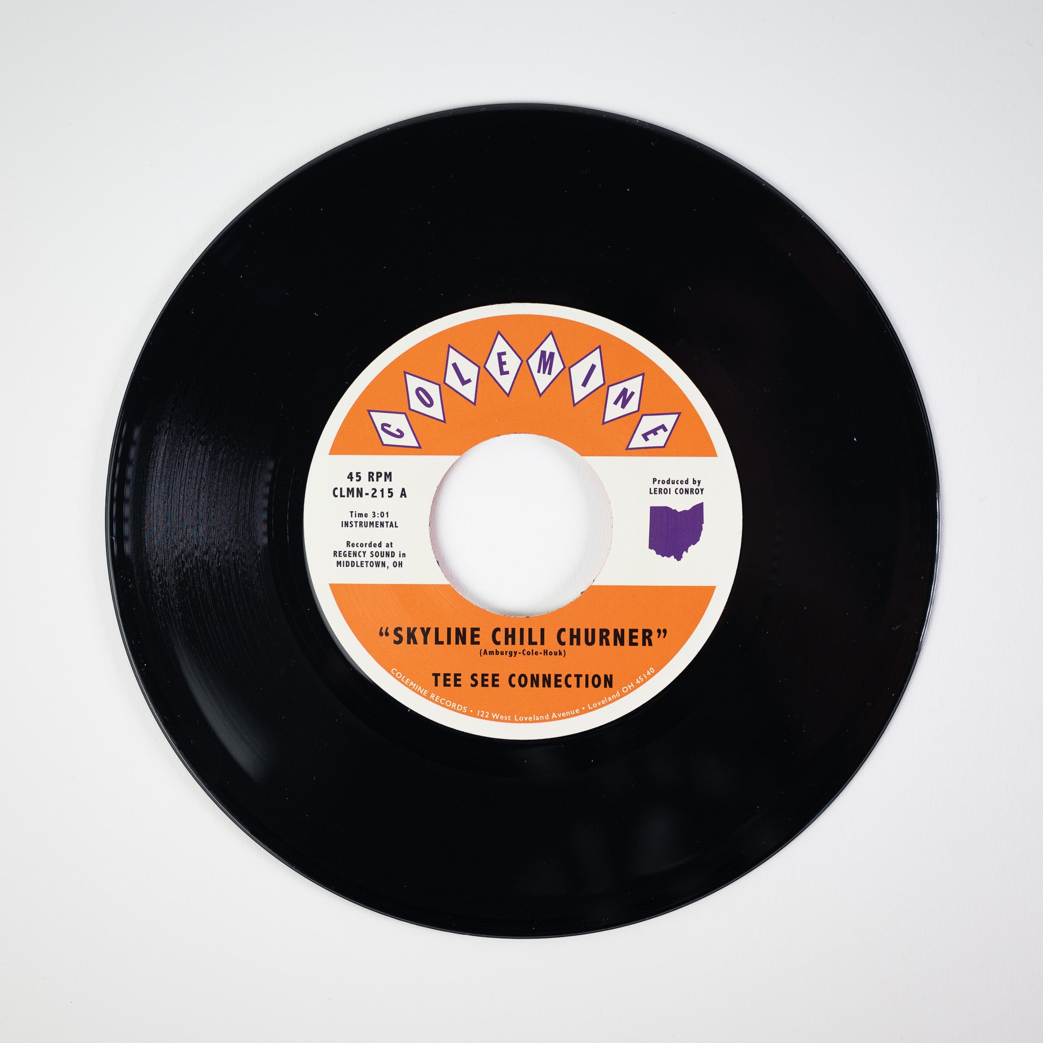 Tee See Connection Skyline 45 lilla vinyl