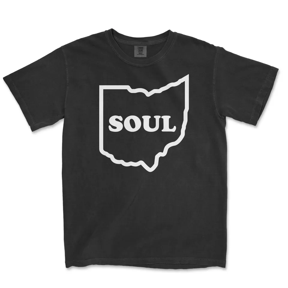 Colemine Ohio Soul t-skjorte svart bomull