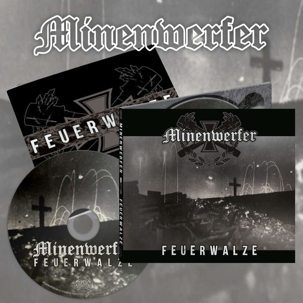 Minenwerfer Feuerwalze CD digipak 1000 ex