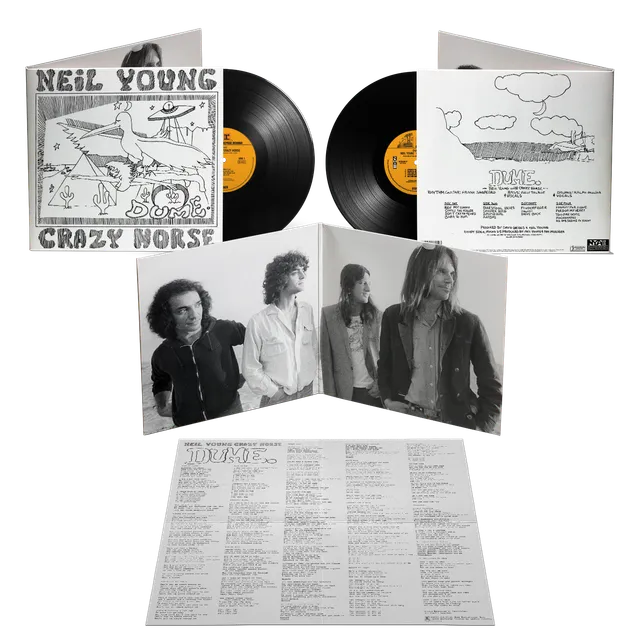 Neil Young Dume 2LP vinyl med Crazy Horse