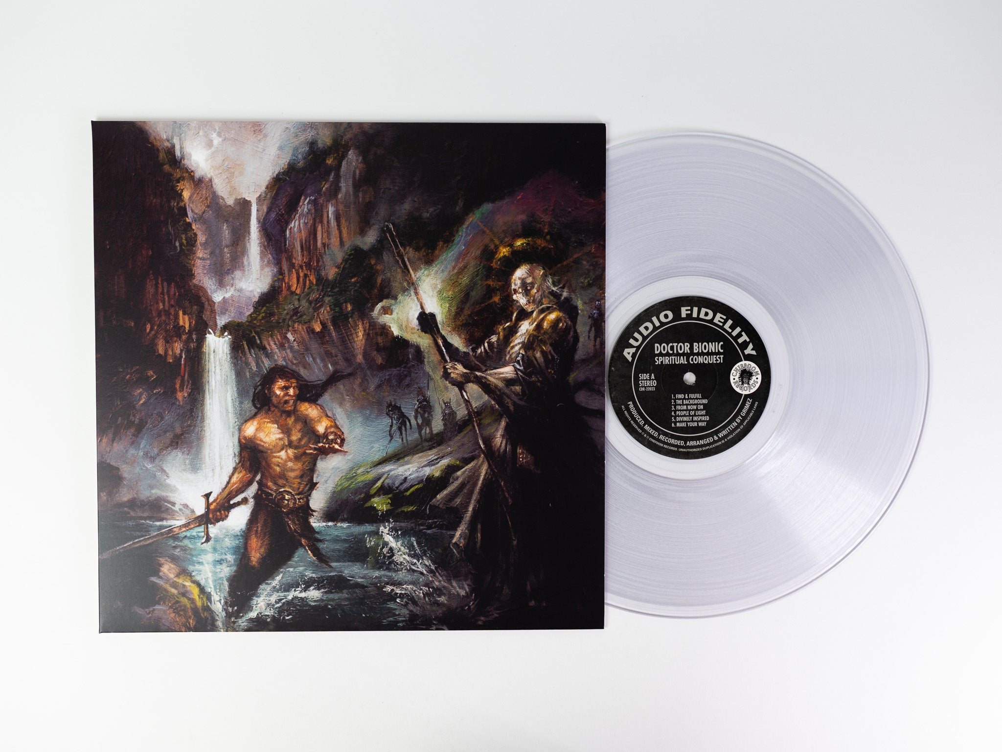 Doctor Bionic Spiritual Conquest LP klar vinyl
