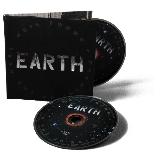 Neil Young Earth 2CD dobbelt-CD konsertalbum