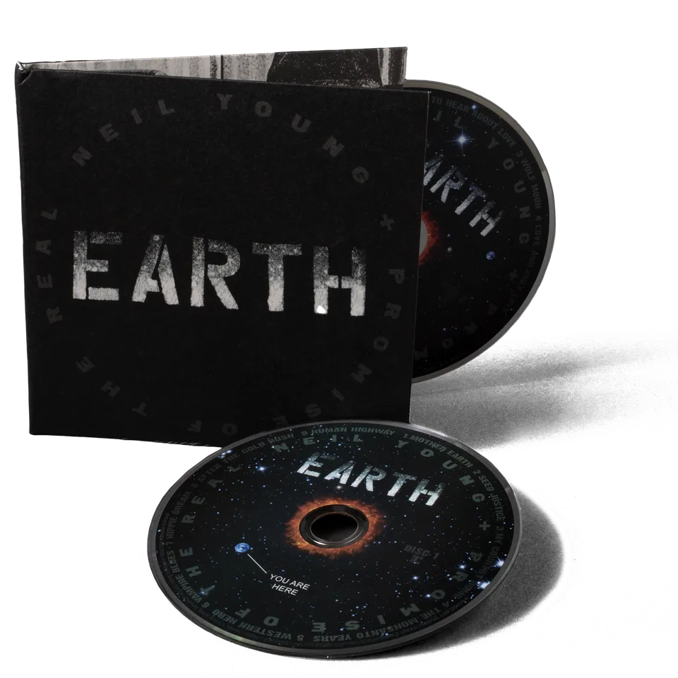 Neil Young Earth 2CD dobbelt-CD konsertalbum