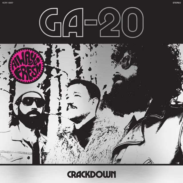 GA-20 Crackdown LP seafoam green vinyl blues