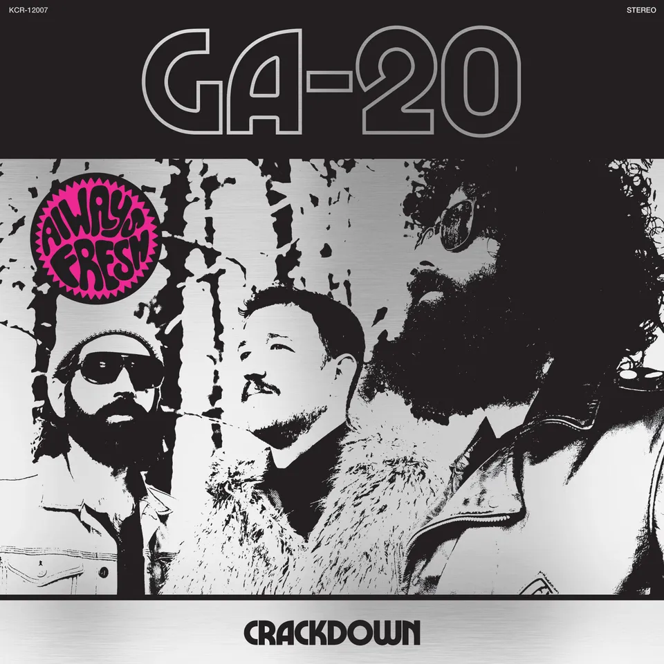 GA-20 Crackdown LP seafoam green vinyl blues