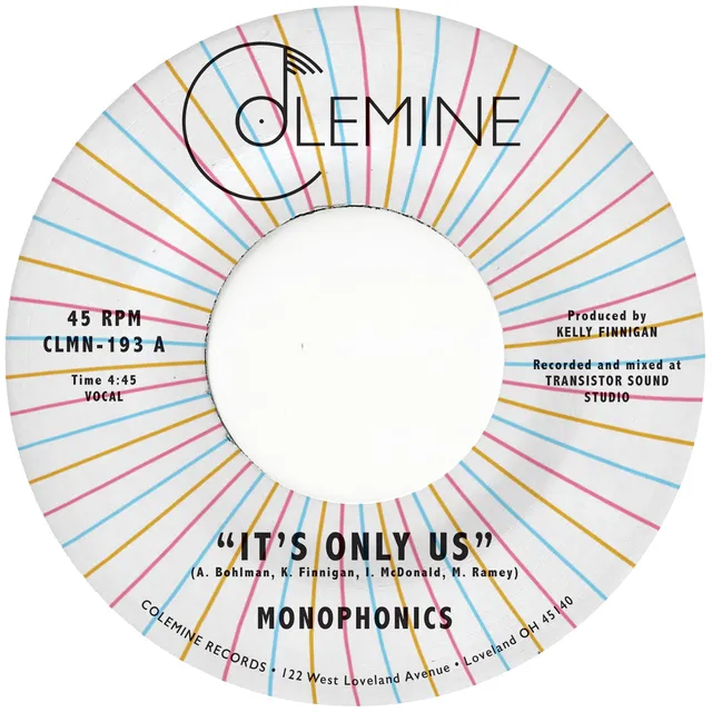 Monophonics It’s Only Us 7-tommer vinyl farget psych-soul
