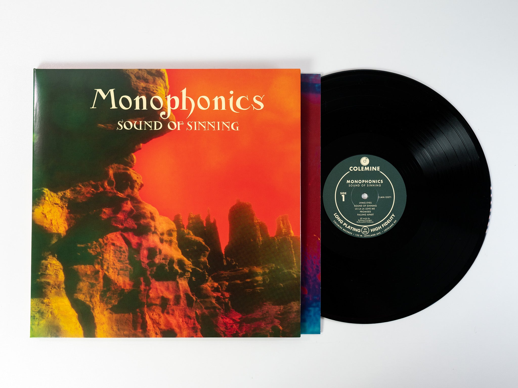 Monophonics Sound Of Sinning LP orange splatter vinyl