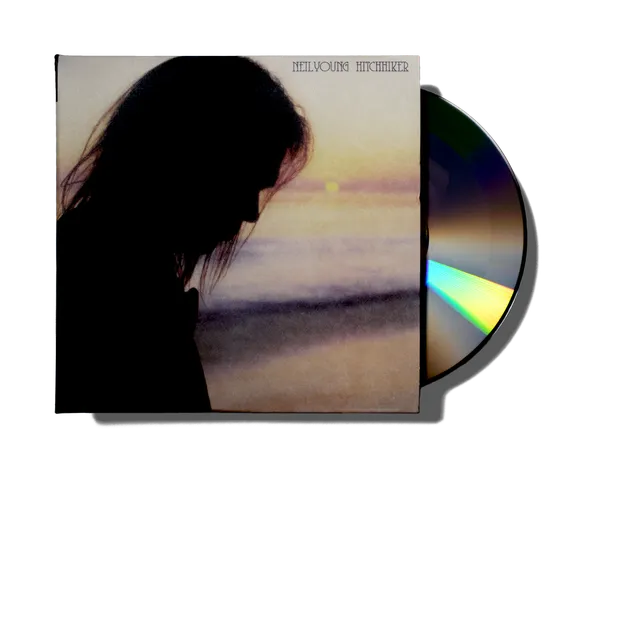 Neil Young Hitchhiker CD soloalbum akustisk