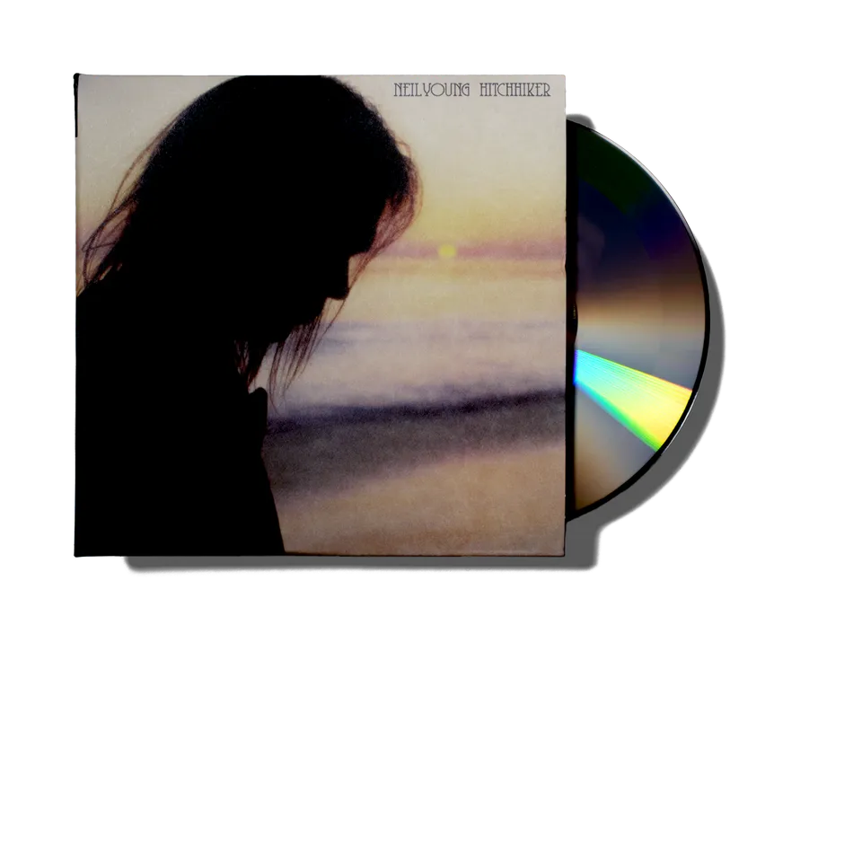 Neil Young Hitchhiker CD soloalbum akustisk