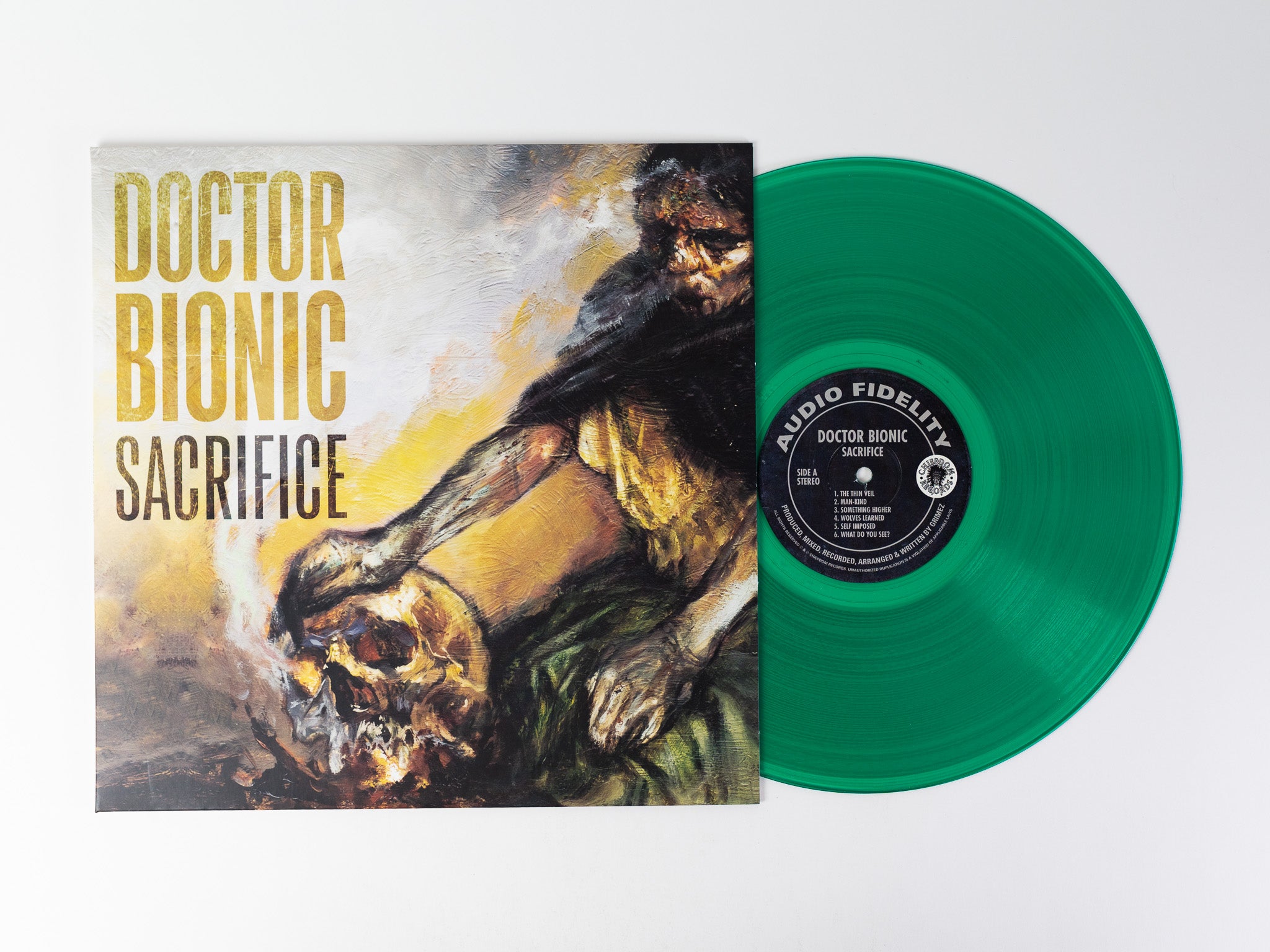 Doctor Bionic Sacrifice LP grønn vinyl soul-jazz