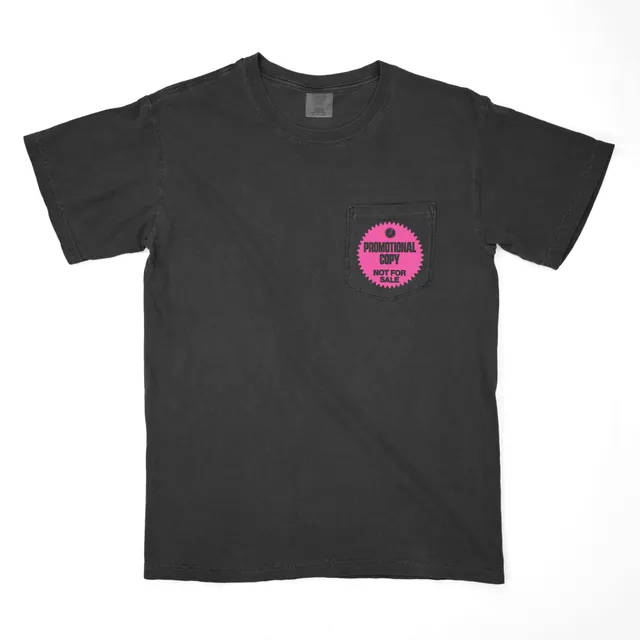 Colemine Promo Only Pocket T-skjorte bomull Small svart