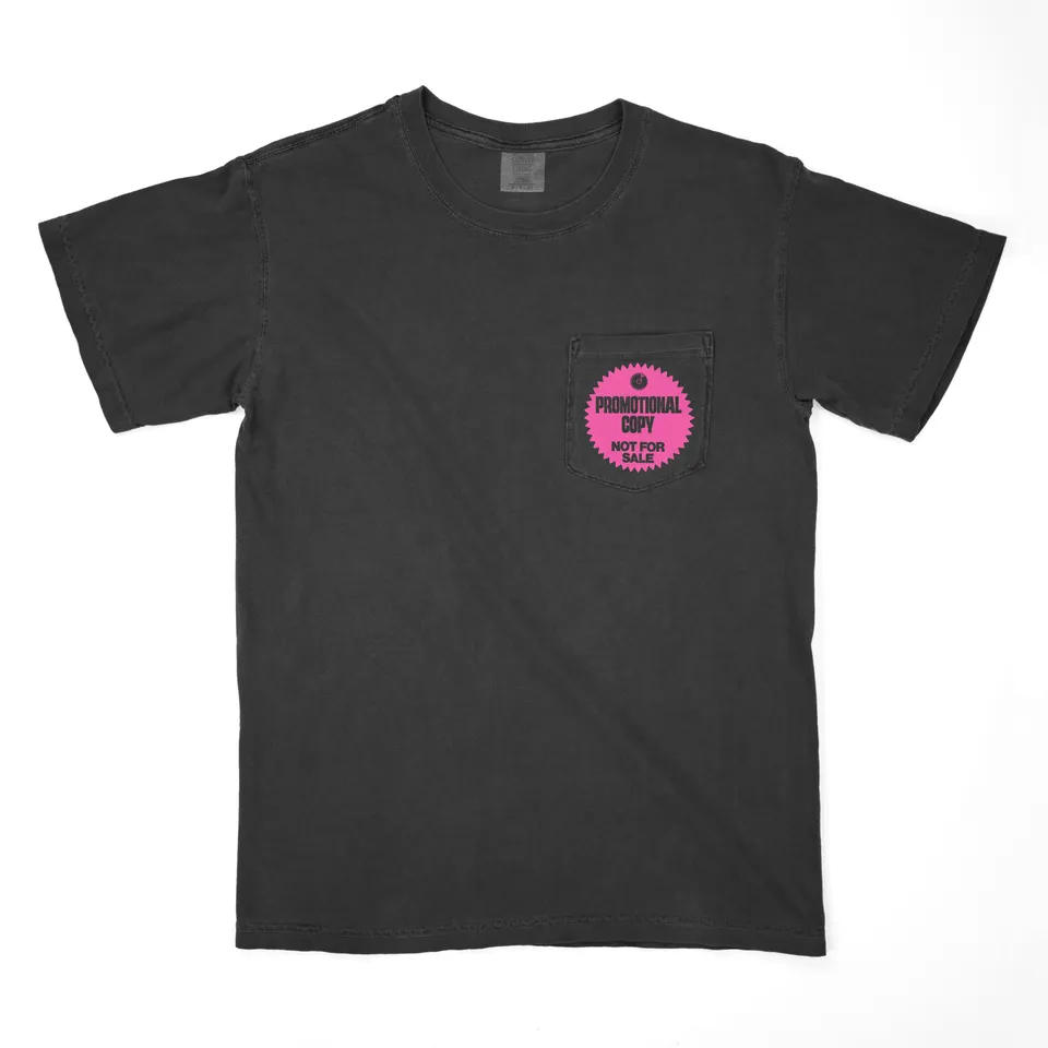 Colemine Promo Only Pocket T-skjorte bomull Small svart