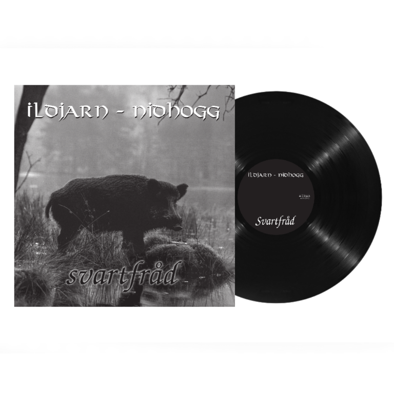 Ildjarn-Nidhogg Svartfråd LP etching 180g