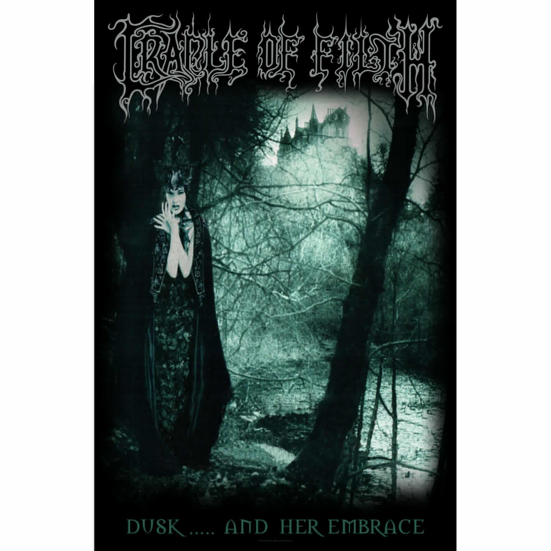 Cradle of Filth Dusk And Her Embrace stoffplakat