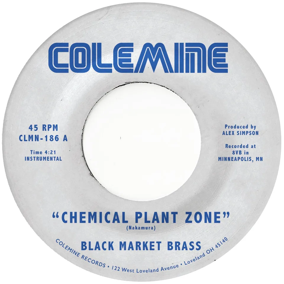 Black Market Brass Chemical Plant Zone 7" rød vinyl