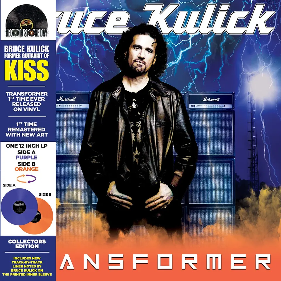 Bruce Kulick Transformer LP lilla oransje RSD