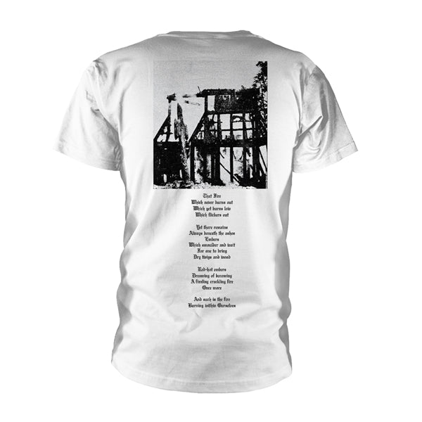 Burzum Aske hvit T-skjorte offisiell merch