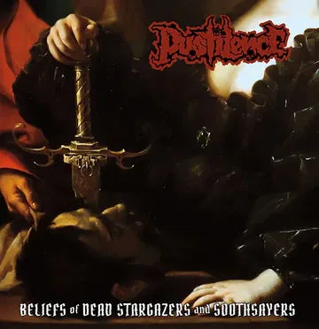 Pustilence Beliefs Of Dead Stargazers And Soothsayers LP svart vinyl death metal