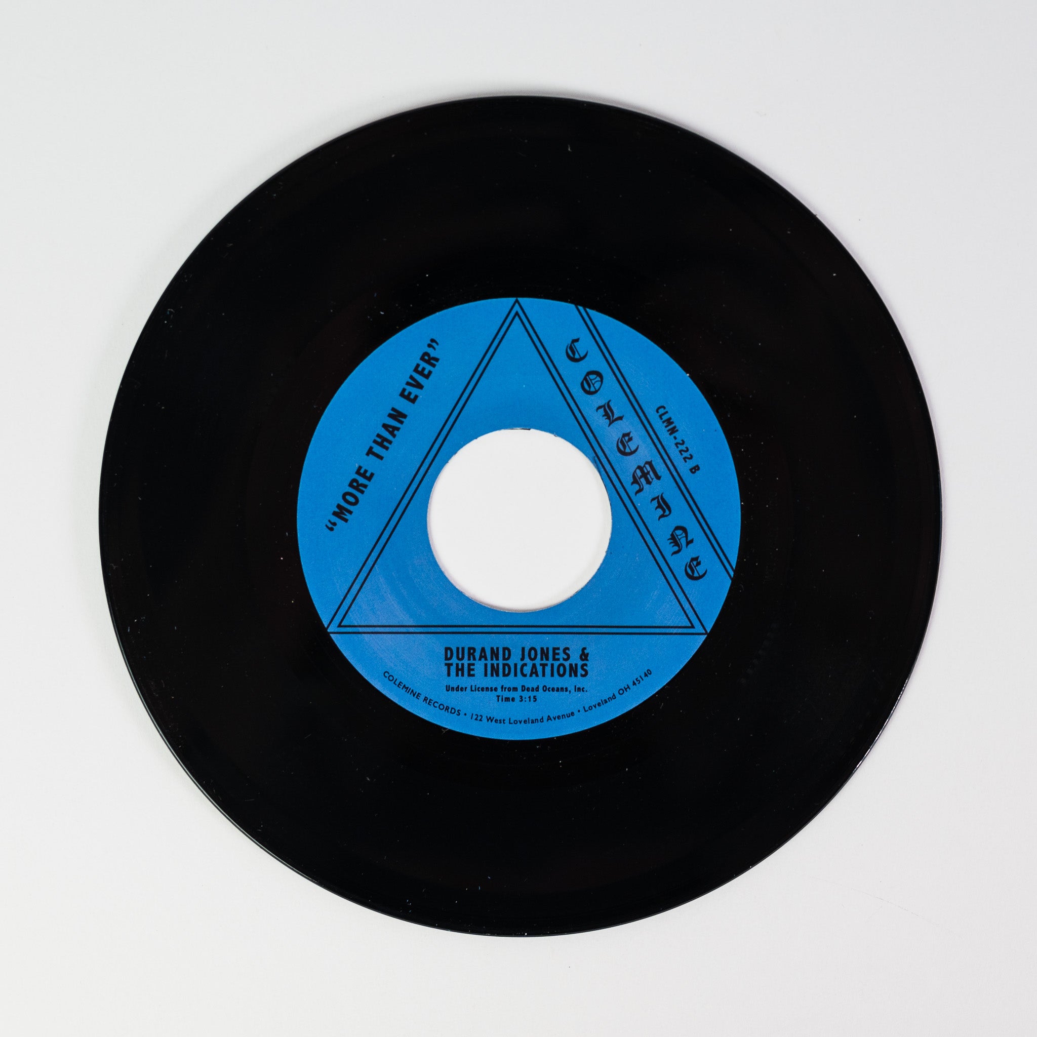 Durand Jones & The Indications Ride or Die More Than Ever 45 svart vinyl