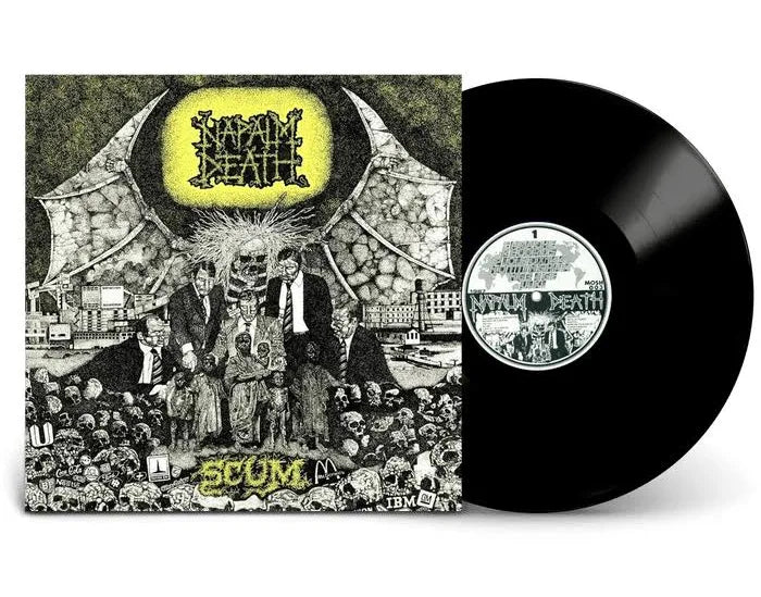 Napalm Death Scum LP svart vinyl