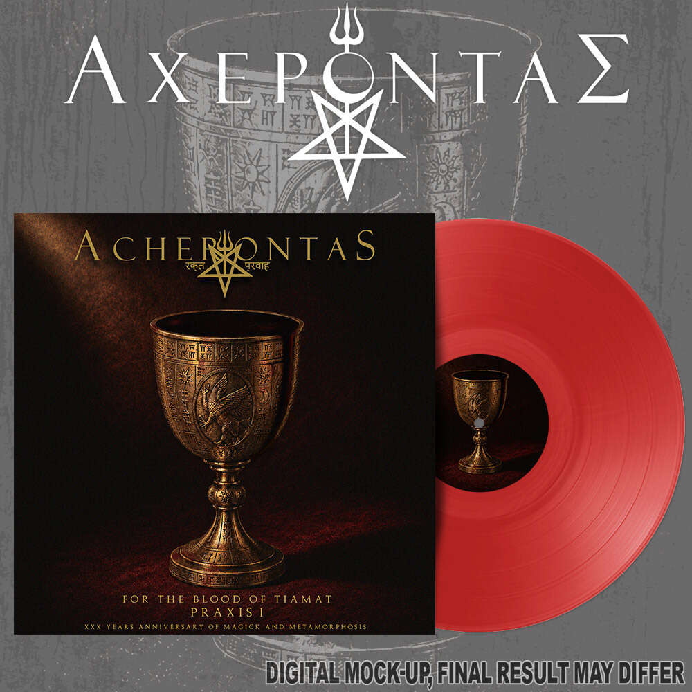 Acherontas For the Blood of Tiamat LP rød preorder