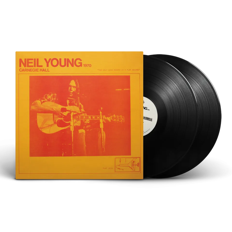 Neil Young Carnegie Hall 1970 vinyl 2LP