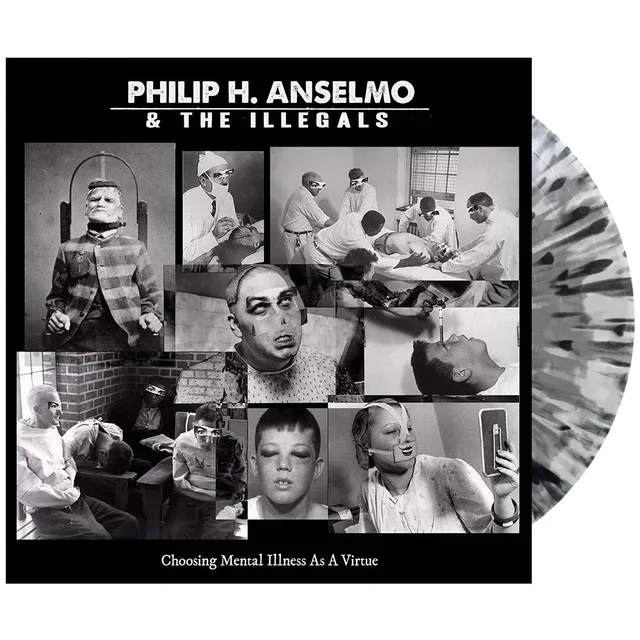 Philip H. Anselmo & The Illegals Choosing Mental Illness LP splatter vinyl