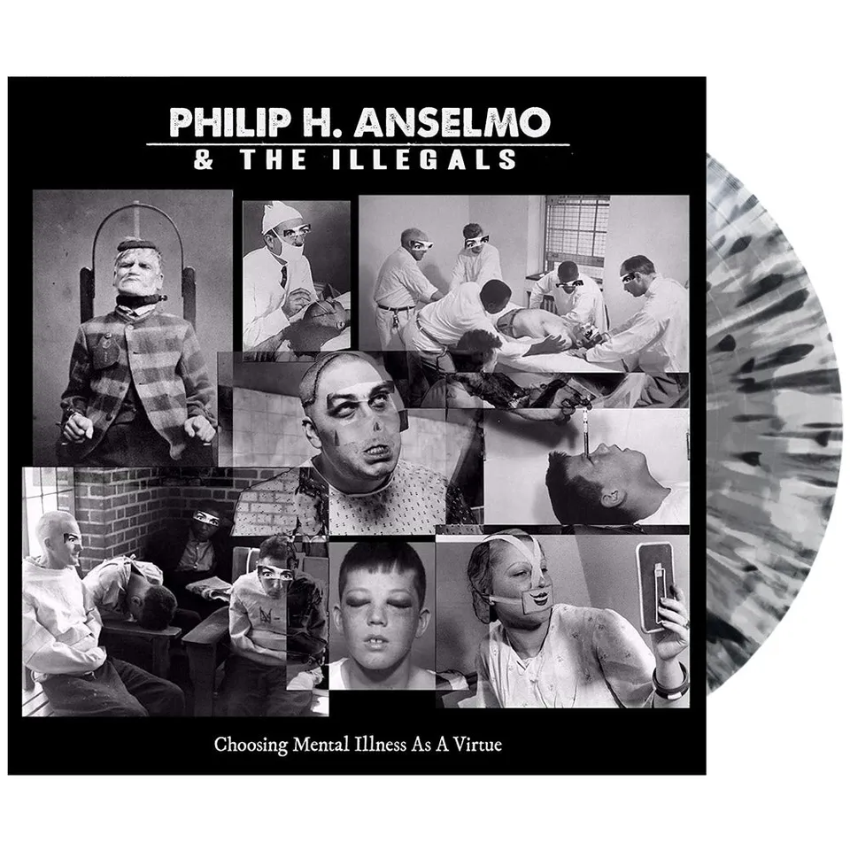Philip H. Anselmo & The Illegals Choosing Mental Illness LP splatter vinyl