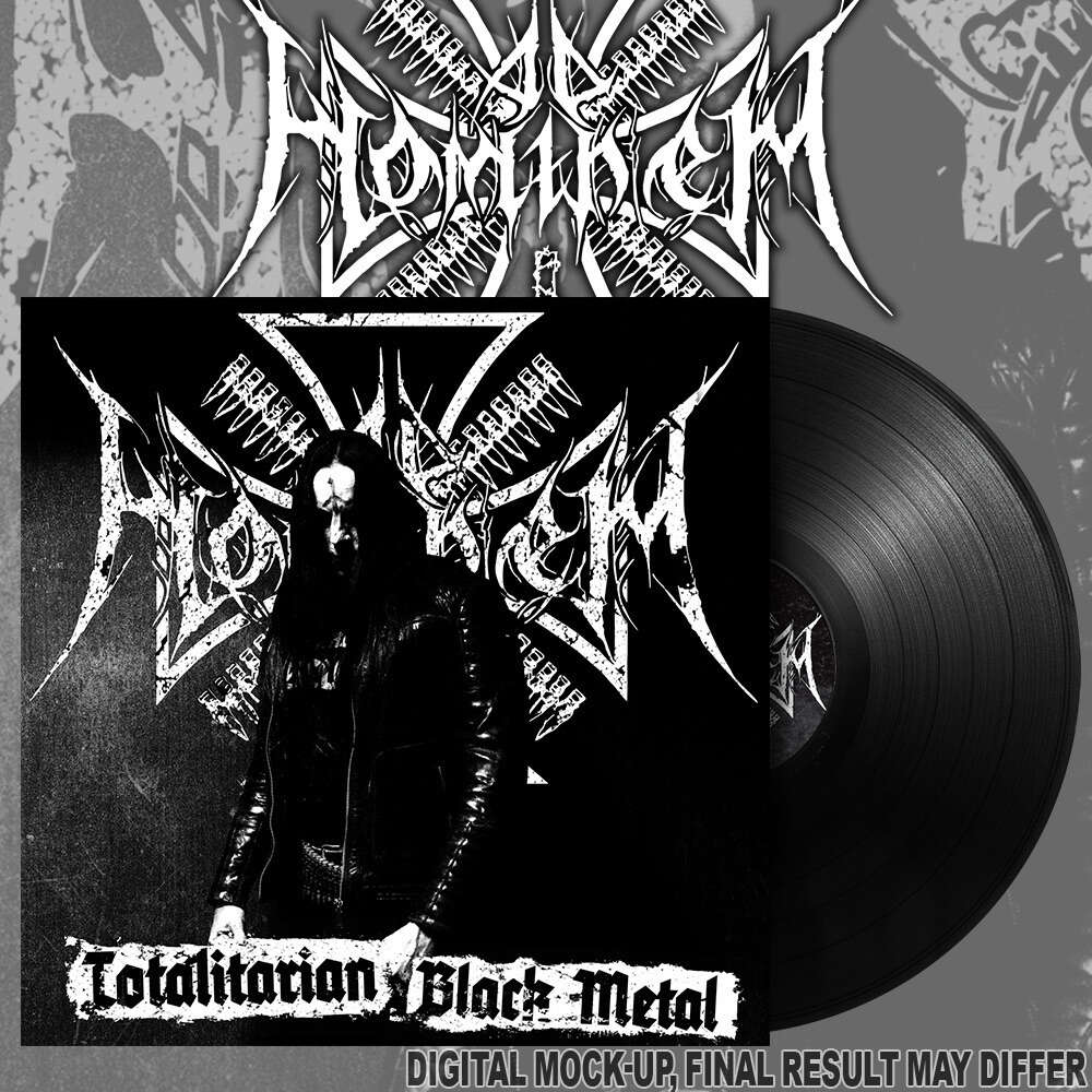 Ad Hominem Totalitarian Black Metal vinyl LP 180g svart