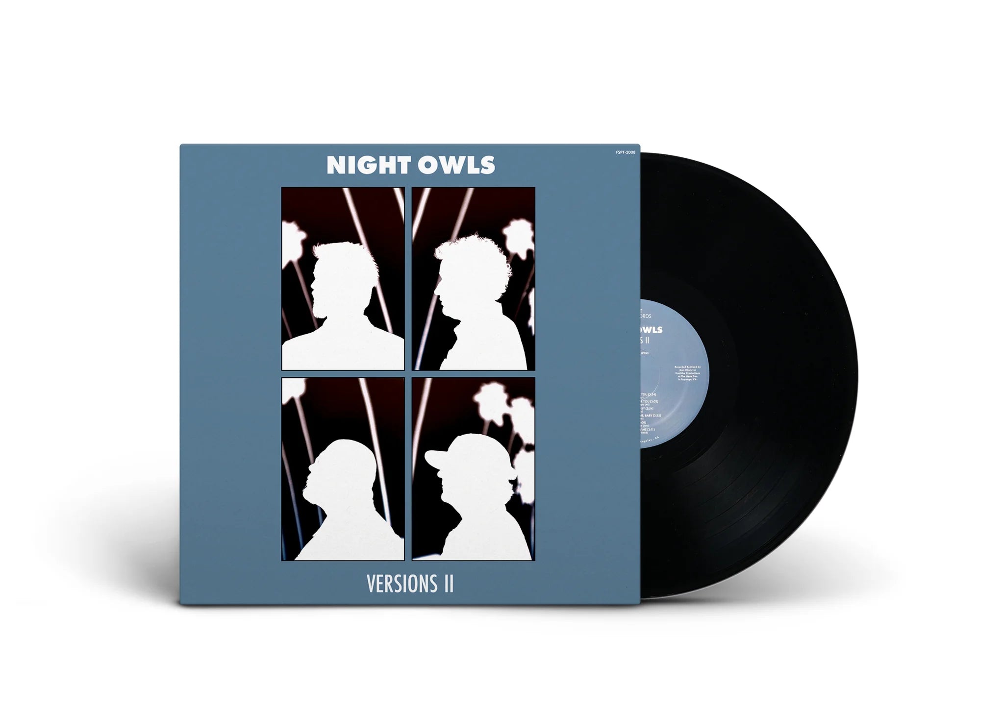 Night Owls Versions II LP svart vinyl reggae-soul samling