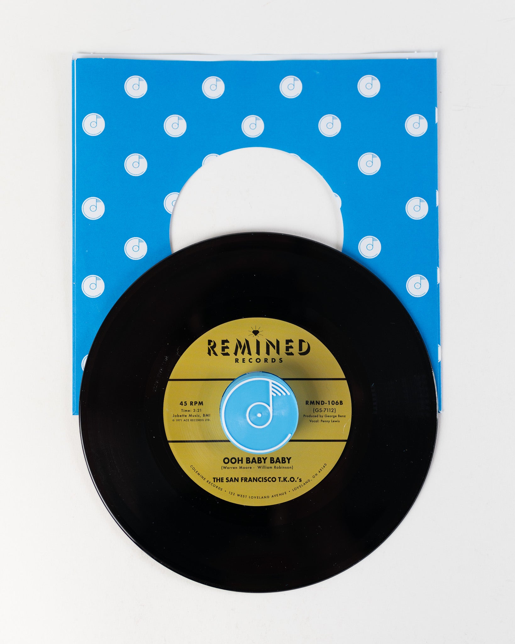 San Francisco T.K.O.s Herm 7-tommer svart vinyl