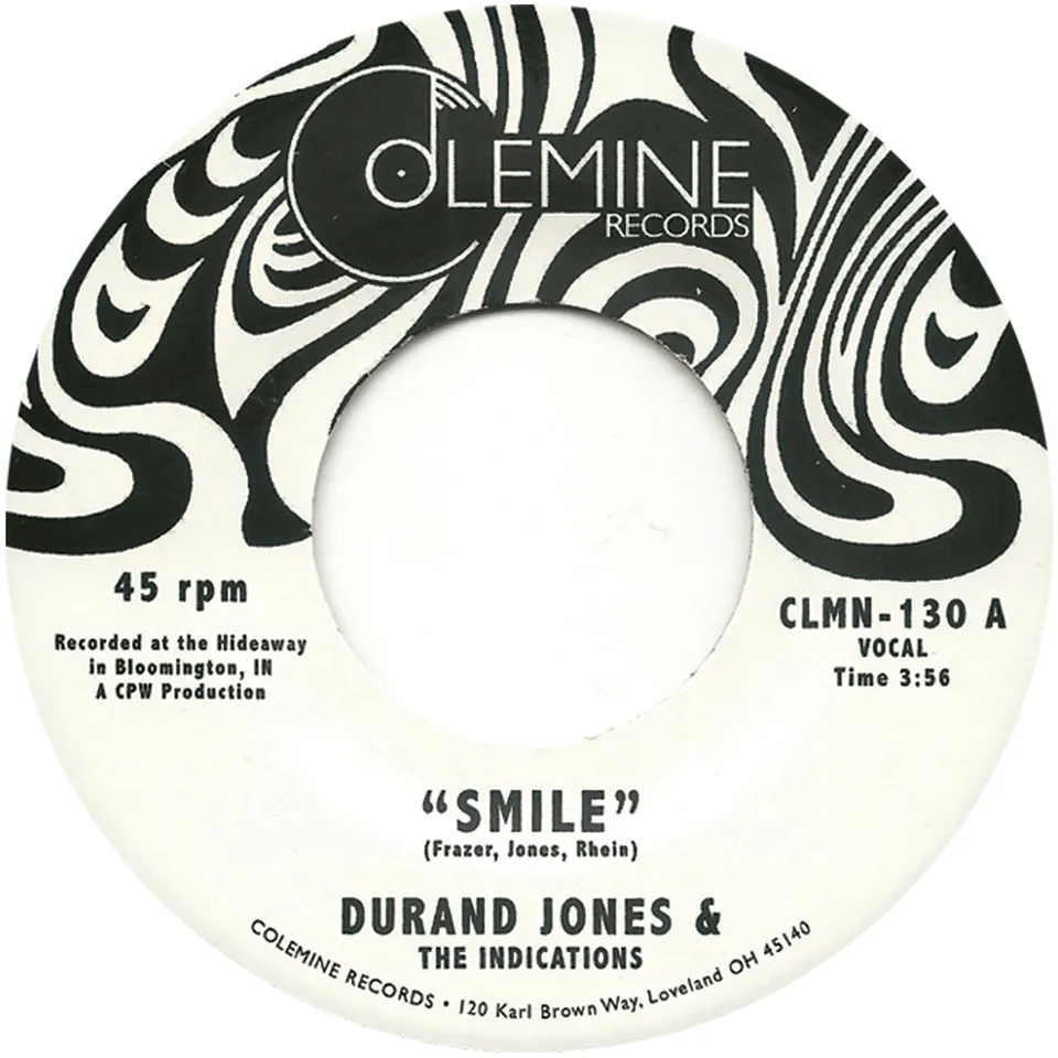 Durand Jones Smile 7" vinyl singel