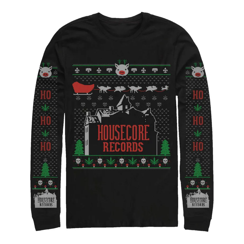 Housecore Ugly Holiday langermet skjorte bomull