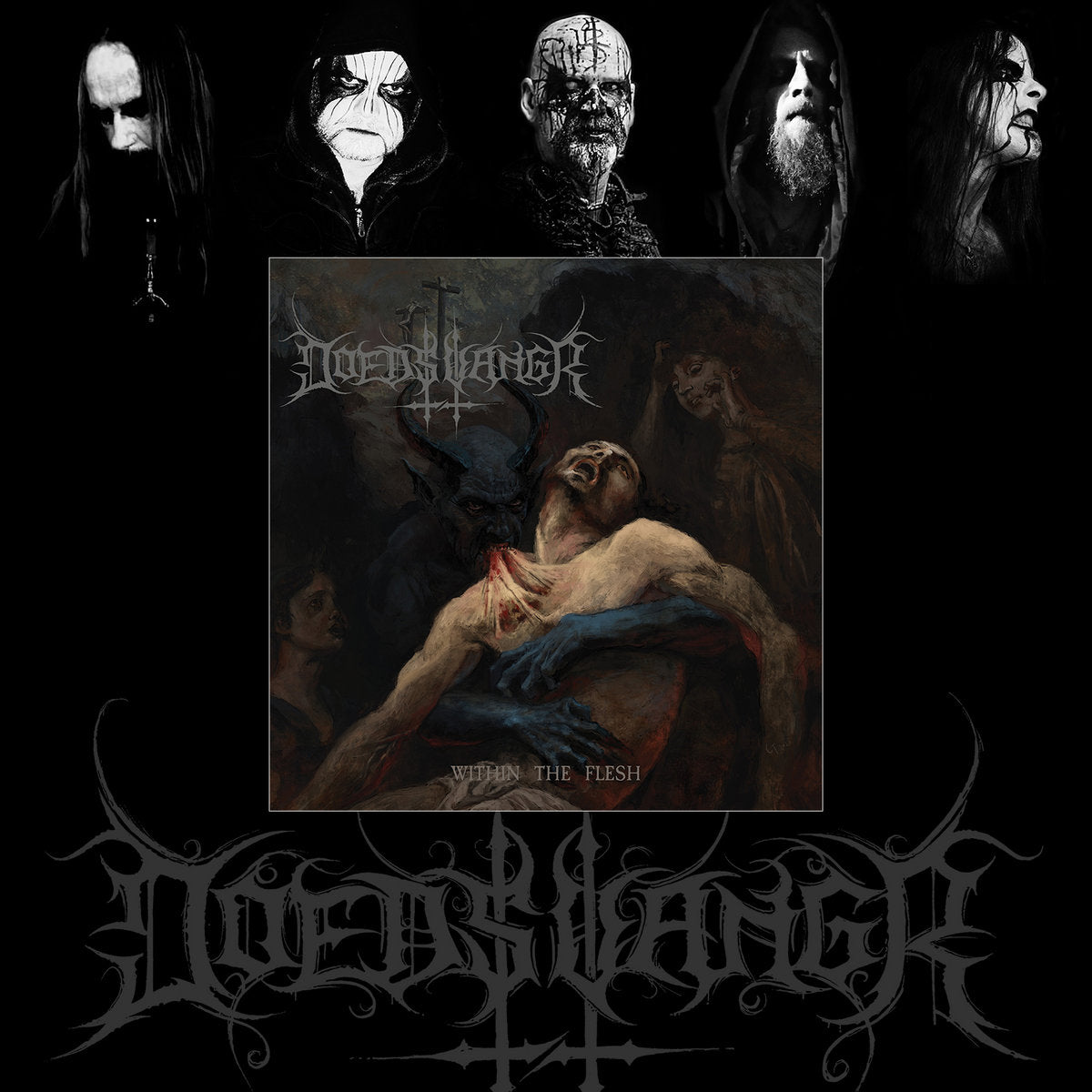 Doedsvangr Within The Flesh CD black metal