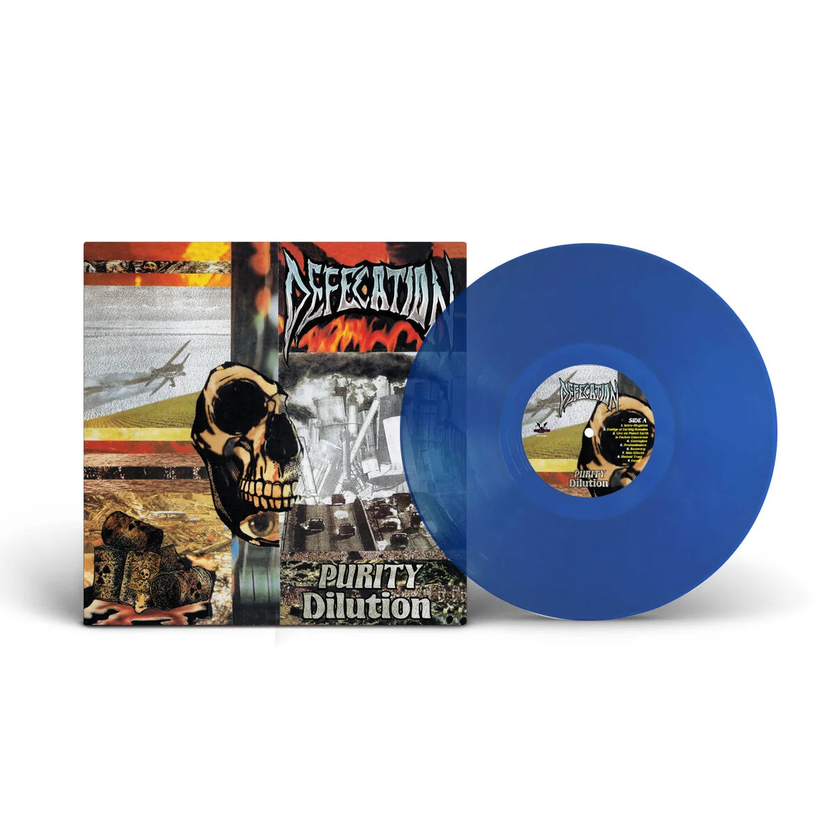 Defecation Purity Dilution LP vinyl blå