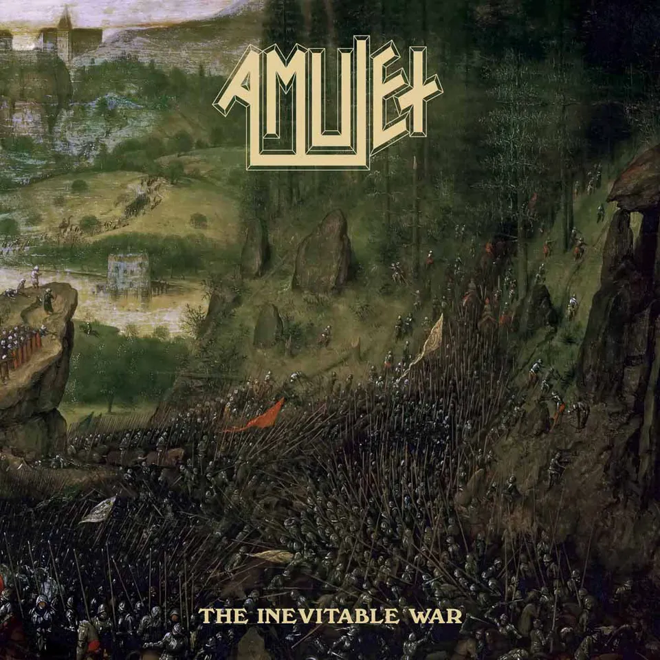 Amulet Inevitable War LP vinyl svart