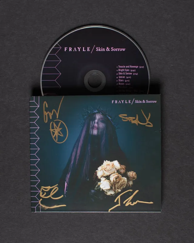 Frayle Skin & Sorrow CD signert