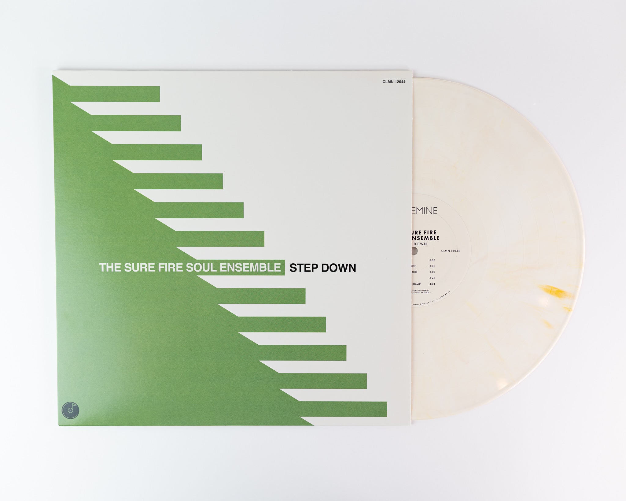 The Sure Fire Soul Ensemble Step Down vinyl LP kremhvit