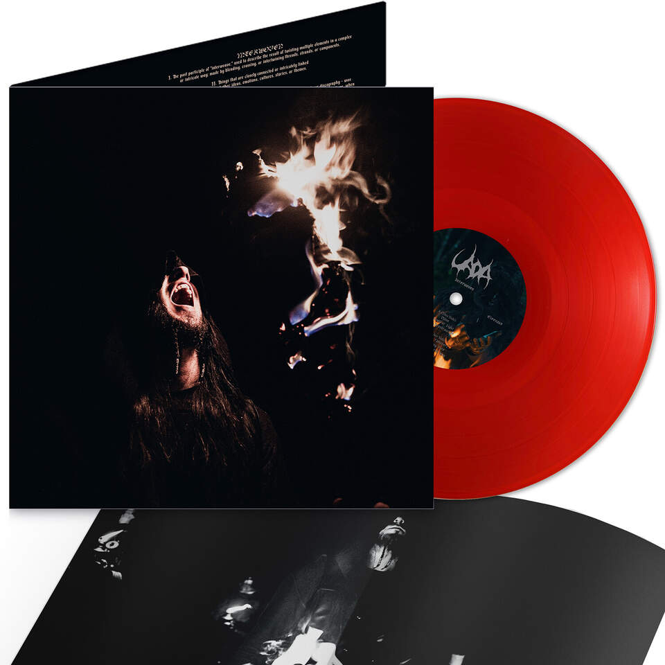 Uada Interwoven LP rød vinyl akustisk