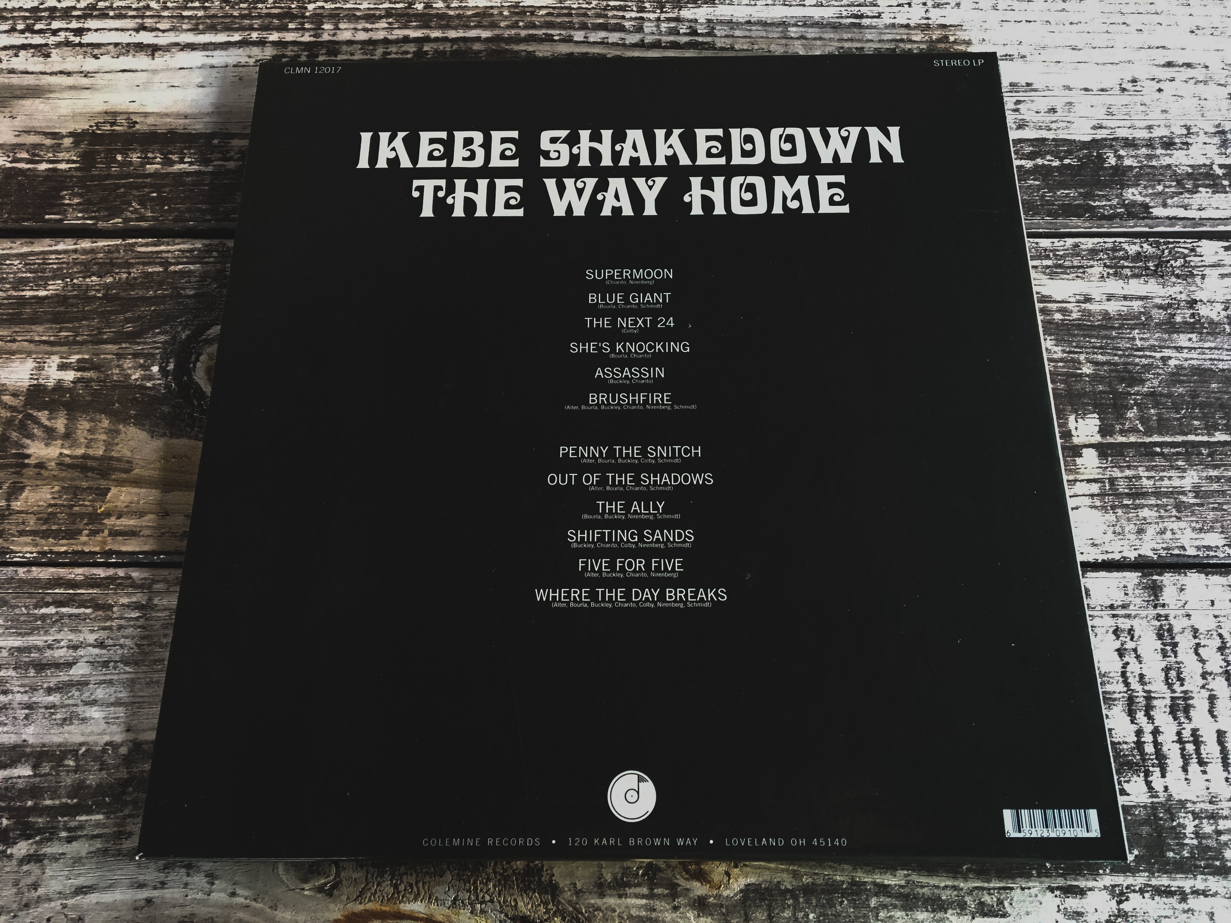 Ikebe Shakedown The Way Home LP klar vinyl soul